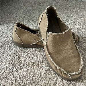 Men's Tan Slip-On Shoes